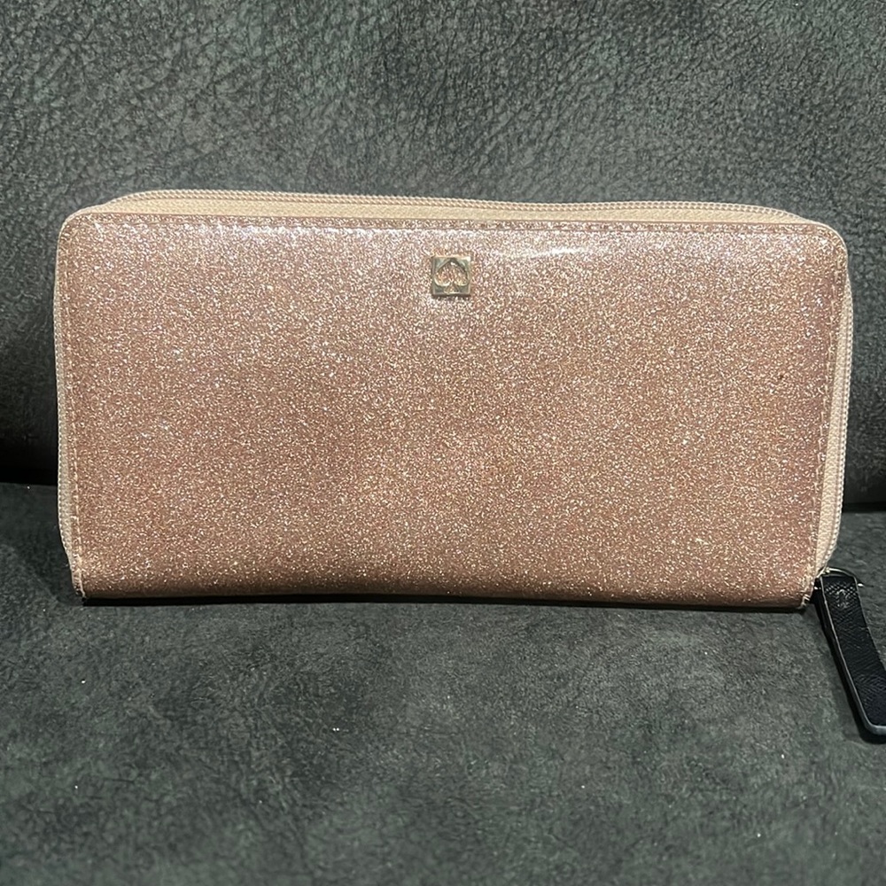Kate Spade glitter wallet